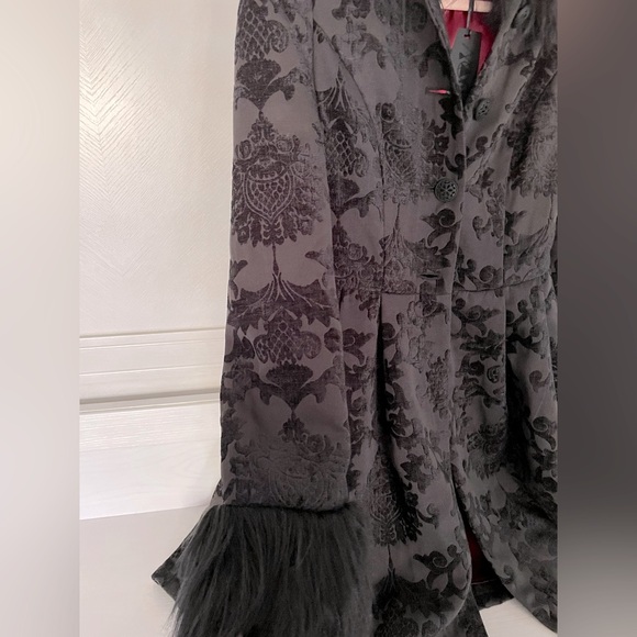 NWT DollsKill/Widow Brocade Coat - Picture 3 of 6